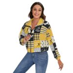 Pittsburgh Steelers All-Over Print Women's Zip Jacket - Image 4
