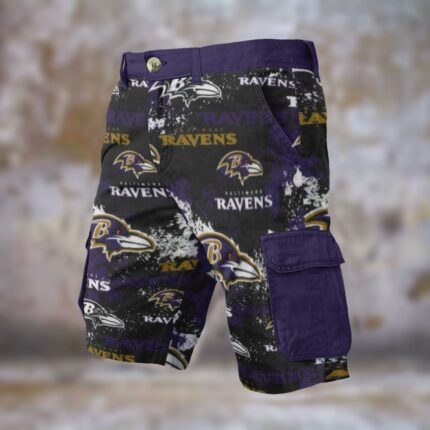 Baltimore Ravens Cargo Shorts