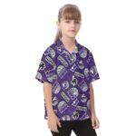 Sacramento Kings Kid's Hawaiian Vacation Shirt - Image 2