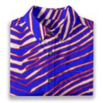 Buffalo Bills Zubaz All-Over Print Men's Breathable Cotton Shirt|125GSM - Image 2