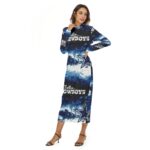 Dallas Cowboys Zubaz All-Over Print Women's Hip Dress - Image 3