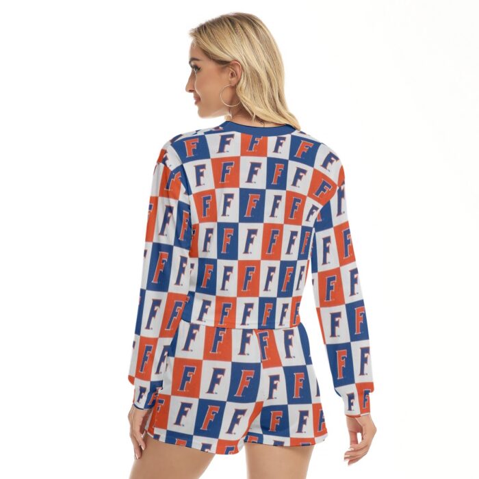 Florida - Gators Women's Short Sweatshirt And Pants Suit - Image 4