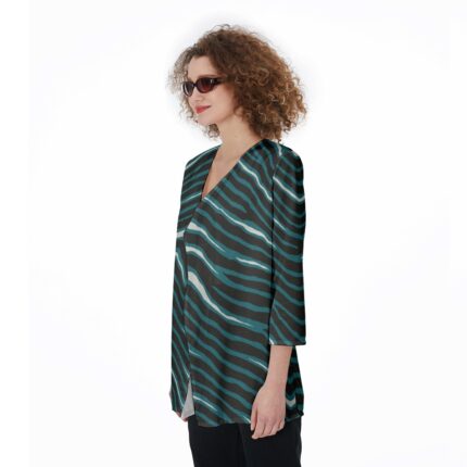 Philadelphia Eagles Zubaz All-Over Print Women's Cardigan| JERSEY