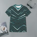 Philadelphia Eagles Zubaz All-Over Print Children's Short-Sleeve T-Shirt | 180GSM Cotton