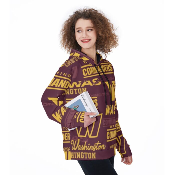 Washington Commanders Redskins Women's Pullover Hoodie - Image 2