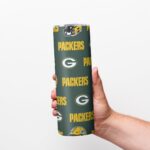 Green Bay Packers Custom 20OZ Straight Cup With Sliding Lid For The USA - Image 7