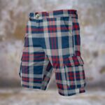 New England Patriots tartan Cargo Shorts - Image 2