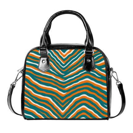 Miami Dolphins Zubaz Handbag With Single Shoulder Strap