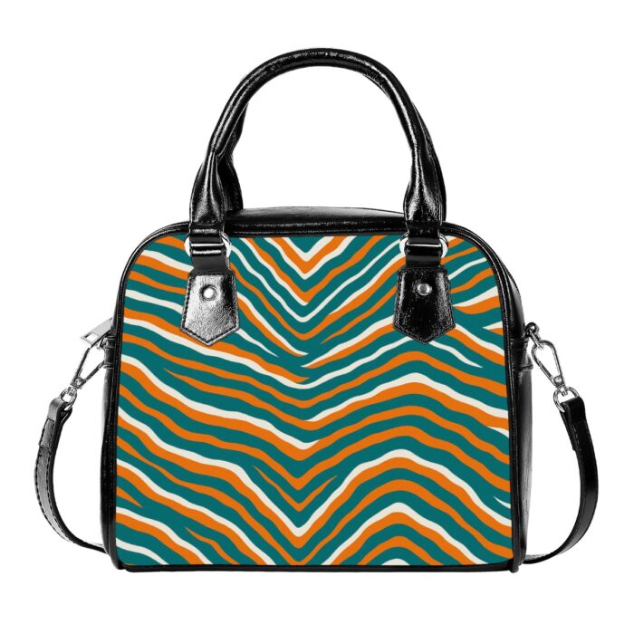 Miami Dolphins Zubaz Handbag With Single Shoulder Strap - Image 1