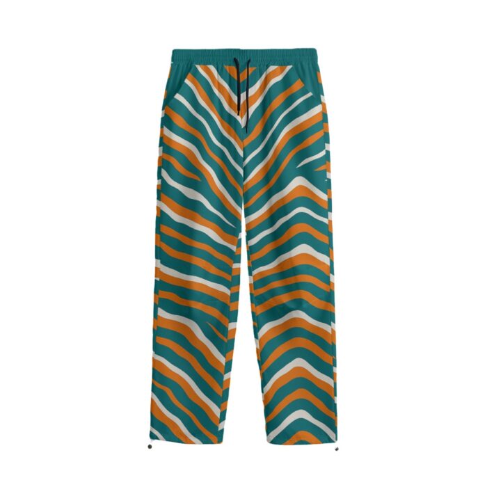 Miami Dolphins Zubaz All-Over Print Unisex Casual Pants - Image 4