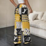 Pittsburgh Steelers All-Over Print Women’s Straight-Leg Casual Pants - Image 2