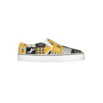 Pittsburgh Steelers Zubaz Women's Slip On Sneakers - Image 6