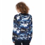 Dallas Cowboys Zubaz All-Over Print Women's Zip Up Hoodie - Image 2