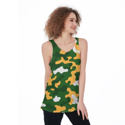 Green Bay Packers All-Over Print Women's Tank Top