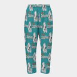 Miami Dolphins Zubaz All-Over Print Men's Harem Sports Pants - Image 4
