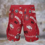 Nebraska Lincoln Cornhuskers red Cargo Shorts - Image 3