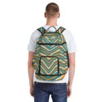 Miami Dolphins Zubaz All-Over Print Multifunctional Backpack - Image 4
