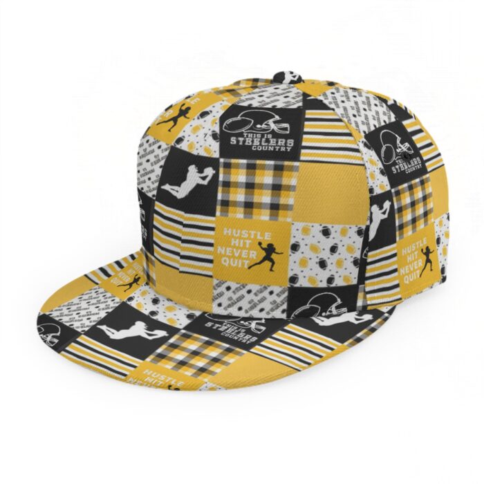 Pittsburgh Steelers Baseball Cap With Flat Brim - Image 2