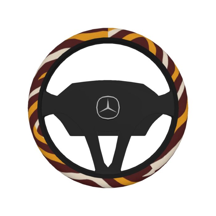 Washington Commanders zubaz Steering Wheel Cover - Image 1