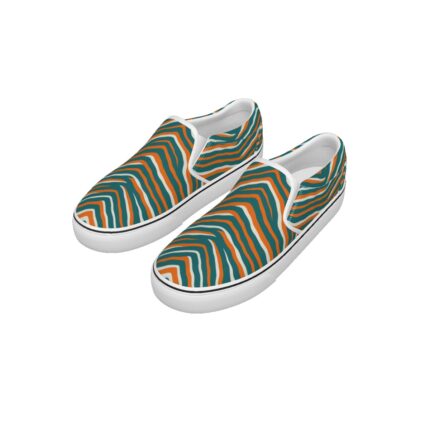 Miami Dolphins Zubaz Kid's Slip On Sneakers