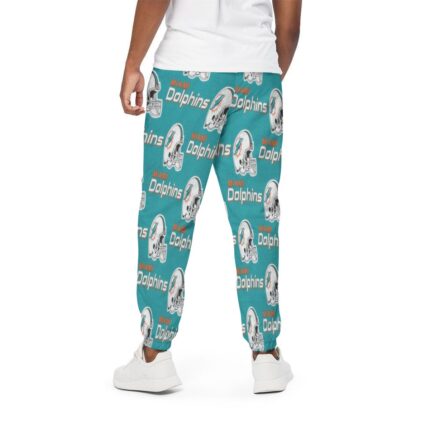 Miami Dolphins Zubaz All-Over Print Unisex Pants | 310GSM Cotton