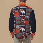 Denver Broncos Men's Slim Fit Long Sleeve Shirt - Image 2