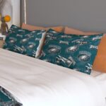 Philadelphia Eagles Zubaz Bedding Set | 125（gsm） - Image 3