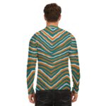 Miami Dolphins Zubaz All-Over Print Men's Long Sleeve Tight surf clothing - Image 3