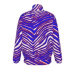 Buffalo Bills Zubaz All-Over Print Men's Stand Collar Jacket - Image 2