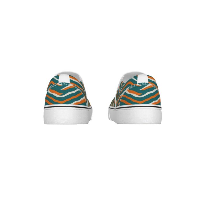 Miami Dolphins Zubaz Kid's Slip On Sneakers - Image 2