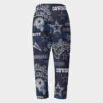 Dallas Cowboys Zubaz All-Over Print Men's Harem Sports Pants - Image 4