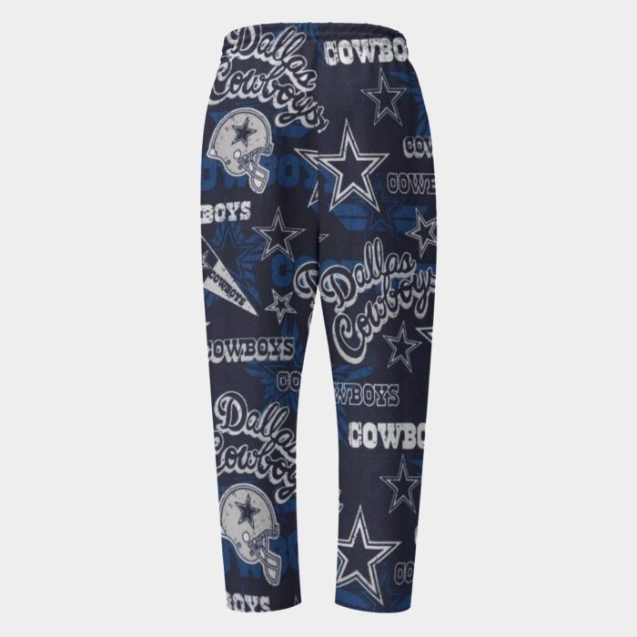 Dallas Cowboys Zubaz All-Over Print Men's Harem Sports Pants - Image 4