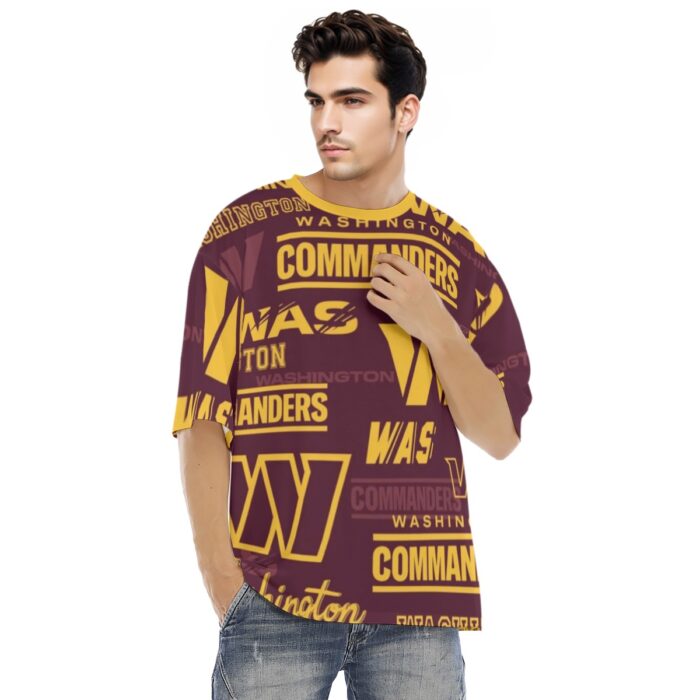 Washington Commanders Men's Raglan Short Sleeve T-Shirt|180GSM COTTON - Image 1