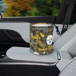 Pittsburgh Steelers Zubaz Minimalist Fabric Car Trash Can