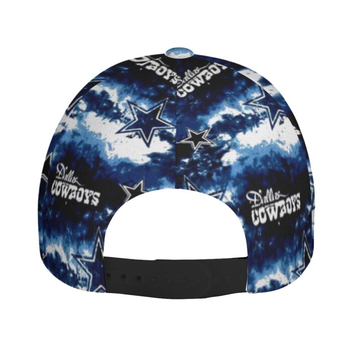 Dallas Cowboys Zubaz All-Over Print Peaked Cap - Image 3