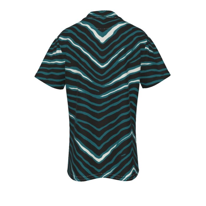 Philadelphia Eagles Zubaz All-Over Print Men's Polo Shirt - Image 2