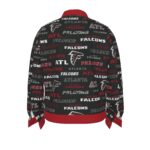 Atlanta Falcons - Unisex Lapel Jacket | 245GSM Cotton - Image 3
