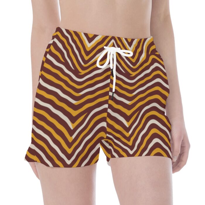 Washington Commanders zubaz Wide Waistband Sport Shorts - Image 1