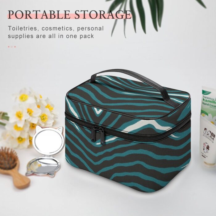 Philadelphia Eagles Zubaz Large Capacity Toiletry Organizer Bag - Image 5