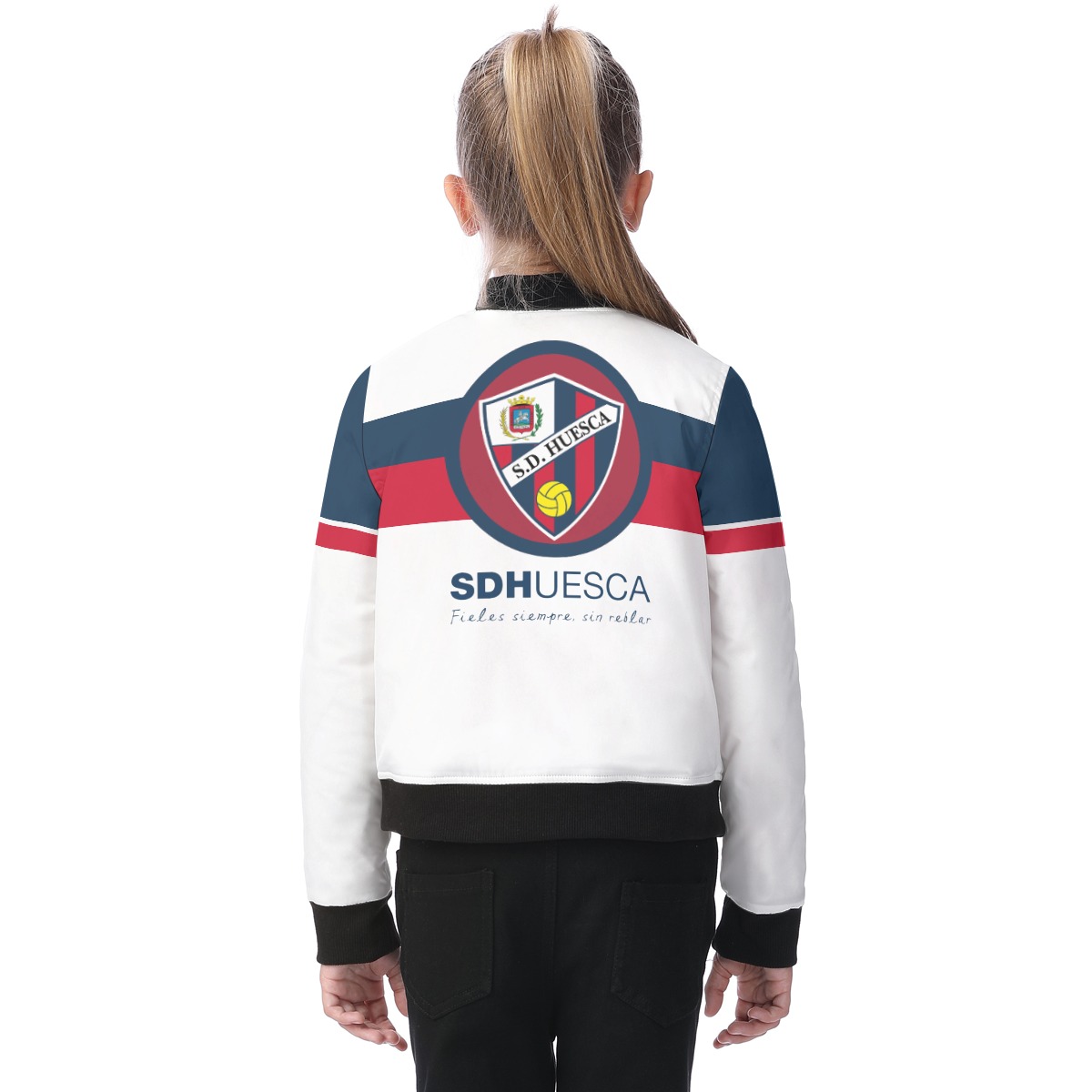 Chaqueta bomber infantil SD Huesca - Image 3