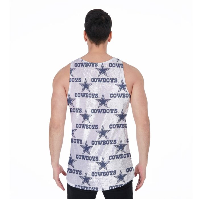 Dallas Cowboys Zubaz All-Over Print Men's Tank Top | Velvet - Image 1
