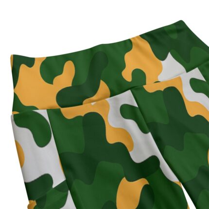 Green Bay Packers All-Over Print Women's High Waist Leggings With Side Pocket