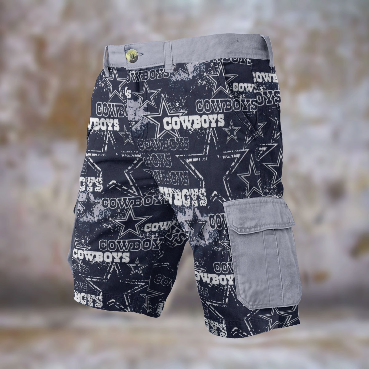 Dallas Cowboys navy Cargo Shorts