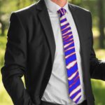 Buffalo Bills Zubaz Unisex Tie - Image 5