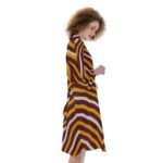Washington Commanders Zubaz Women's Satin Kimono Robe - Image 3
