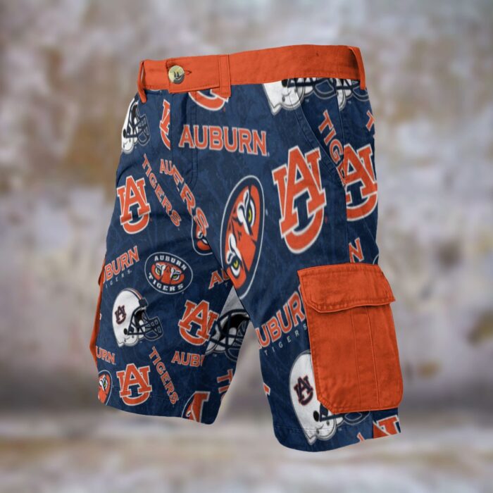 Auburn - Tigers University Cargo Shorts - Image 1