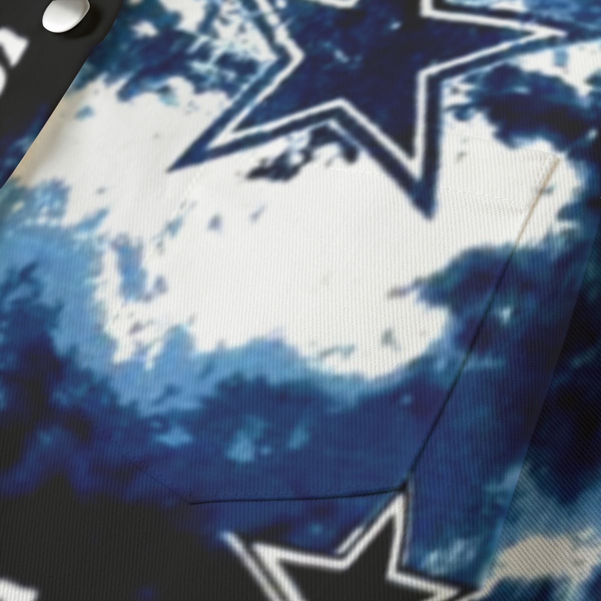 Dallas Cowboys Zubaz All-Over Print Women's Cropped Jacket | 245GSM Cotton