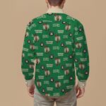 Boston Celtics Men's Slim Fit Long Sleeve Shirt - Image 2