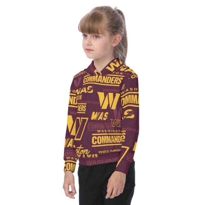 Washington Commanders  Oversized Kid's Hoodie - Image 3