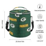 Green Bay Packers Insulated Cylinder Cooler Bag